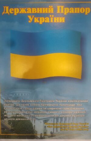 Набір плакатів про “Державну символіку України”